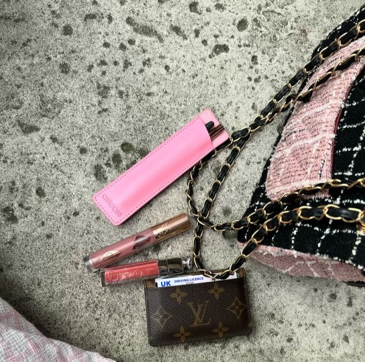 Astcass Mirrored Lip Liner Case - Classic Pink