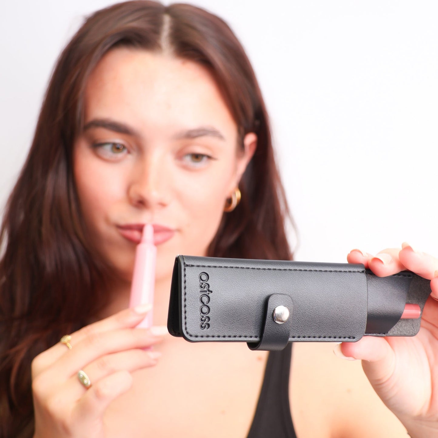 Astcass Mirrored Lip Combo Case - Classic Black