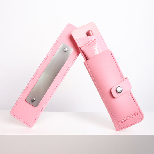 Astcass Mirrored Lip Combo Case - Classic Pink