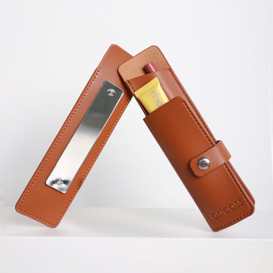 Astcass Mirrored Lip Combo Case - Classic Tan