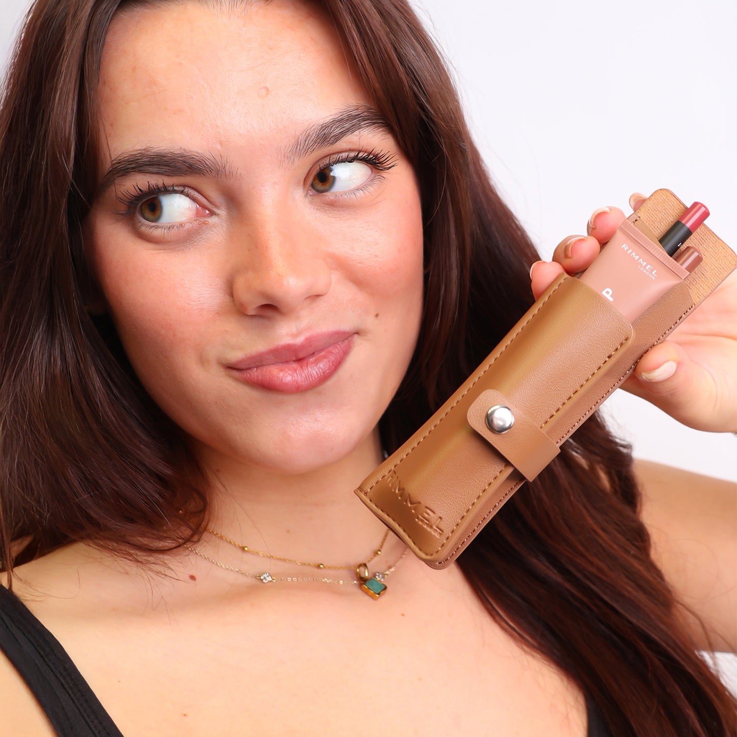 Astcass x Rimmel Cappuccino Mirrored Lip Combo Case (Available for Purchase Through Rimmel London)