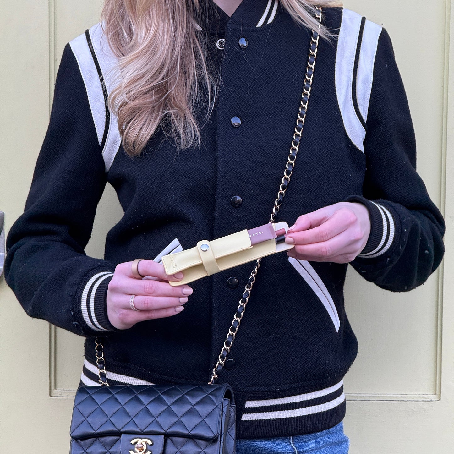 Astcass Mirrored Lip Combo Case - Limoncello Yellow