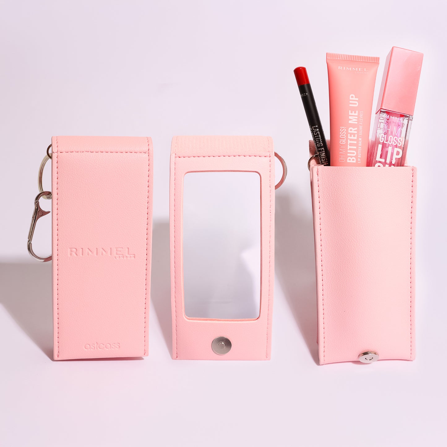 Astcass x Rimmel Pink Lip Rotation Case (Available for purchase at Boots.com via Rimmel London)