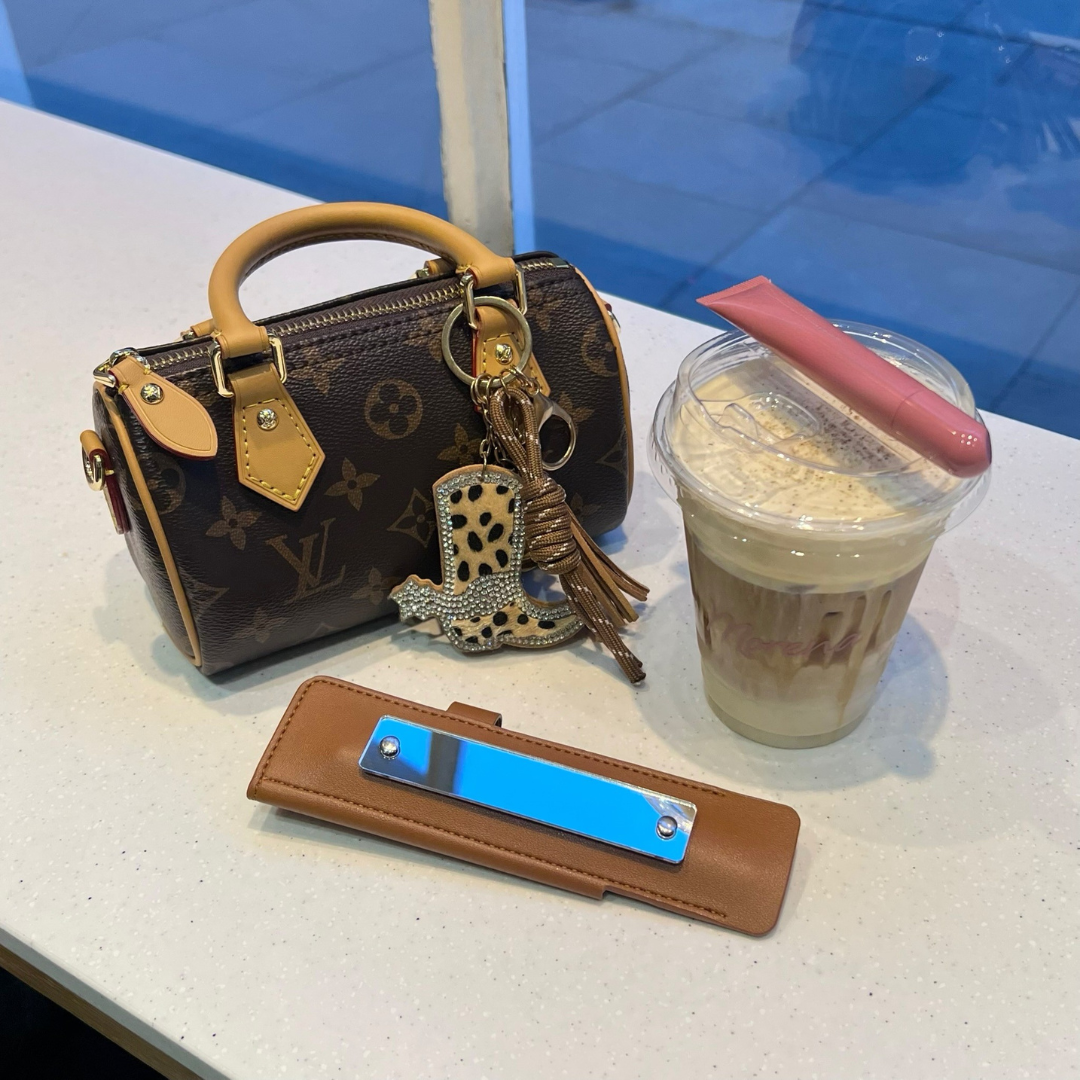 Astcass Mirrored Lip Combo Case - Classic Tan