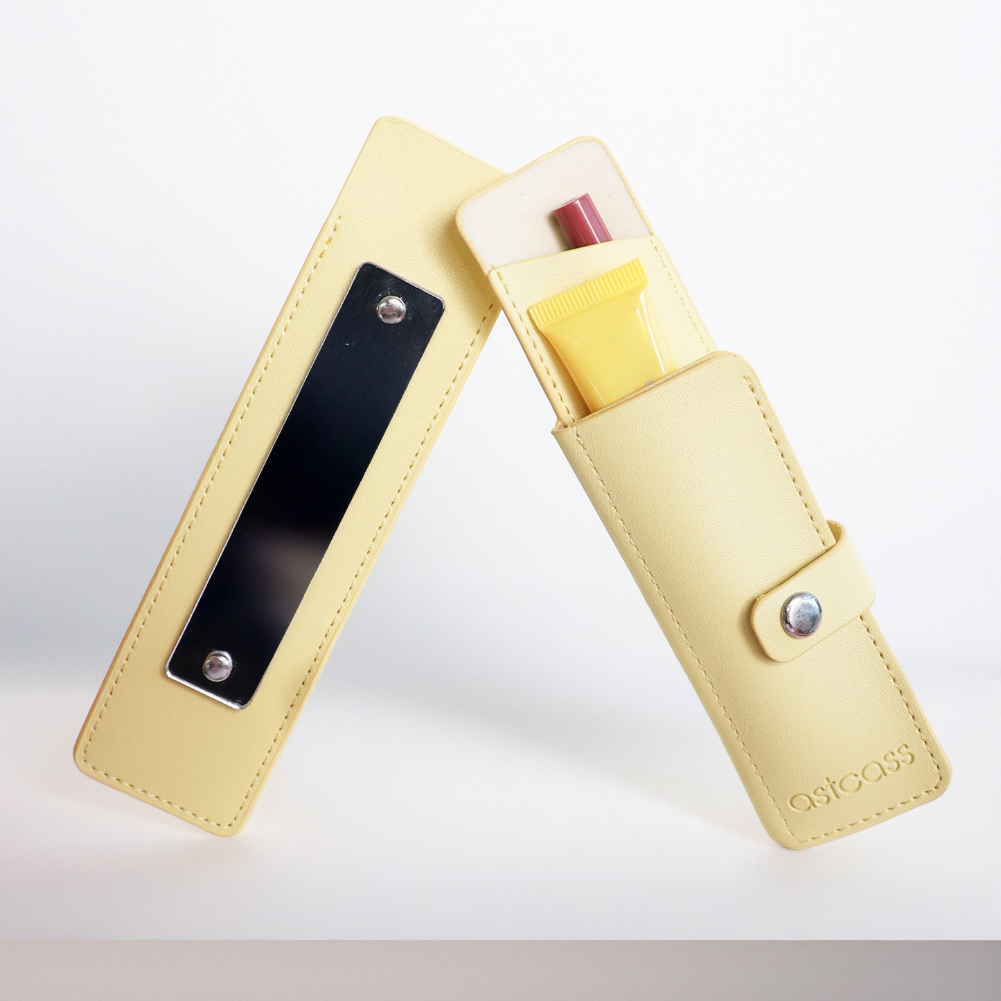Astcass Mirrored Lip Combo Case - Limoncello Yellow